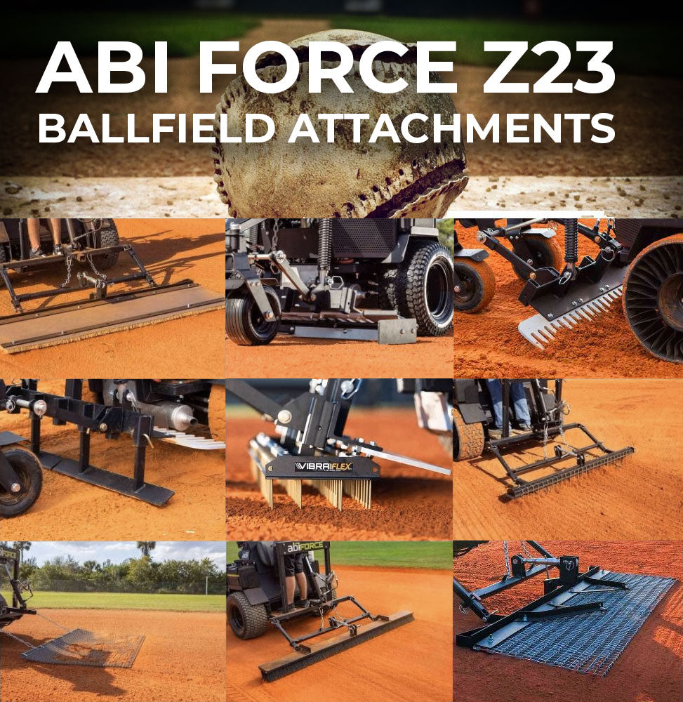 ABI Force's Laser Grading Attachments For Infield Grooming