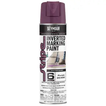 Seymour Purple Stripe Inverted Ground Marking Paint (12 Pack) | 20-680