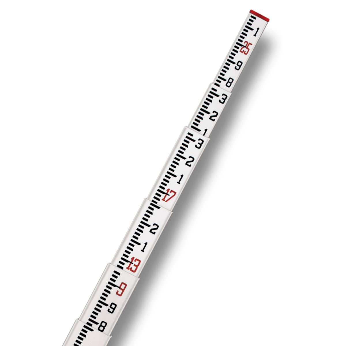 SitePro 25ft Fiberglass Construction Grade Leveling Rod (Tenths) | 11-SCR25-T