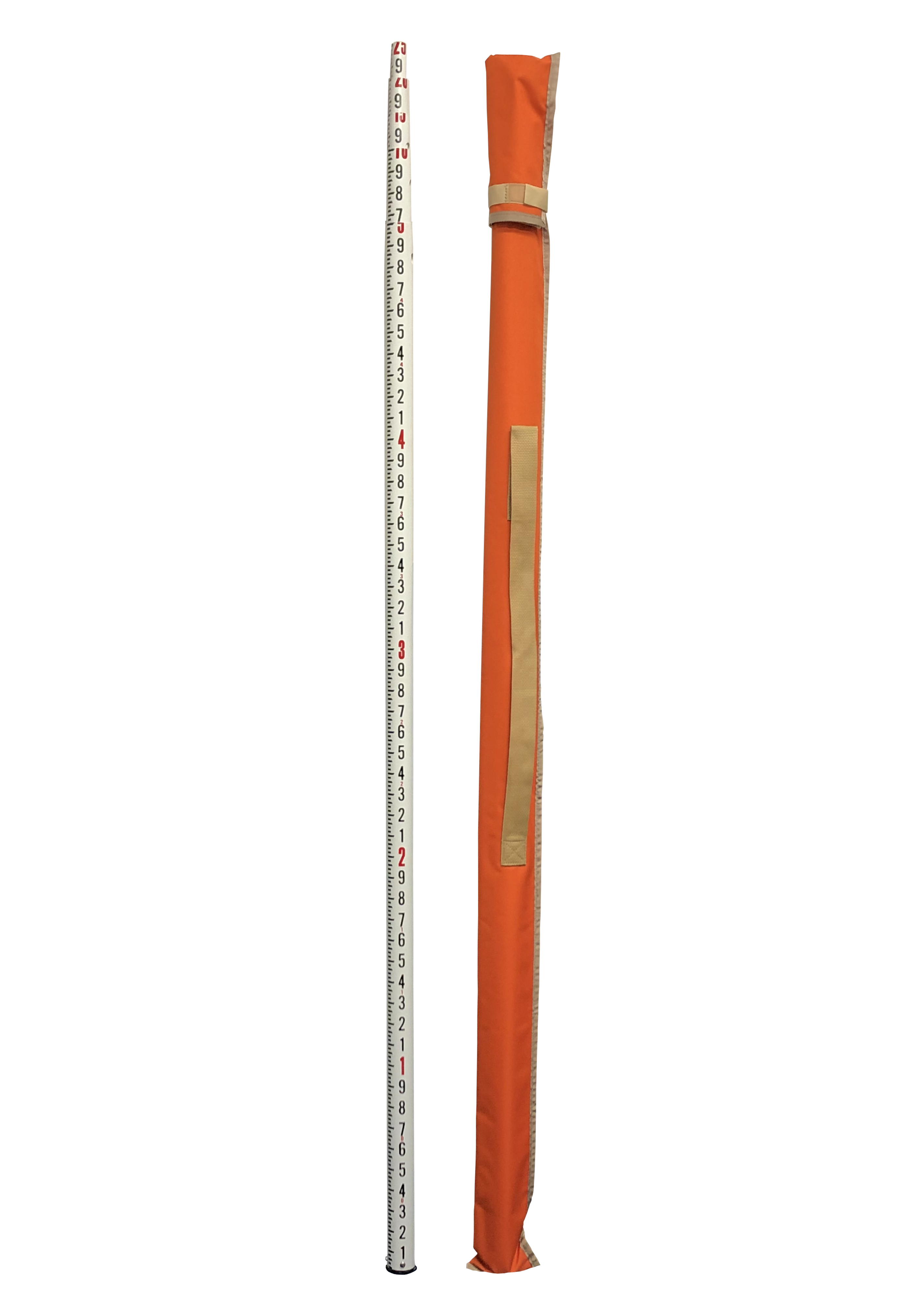 Seco 25 ft Fiberglass LR-Series Leveling Rod w/Graduation (Tenth) | 90004
