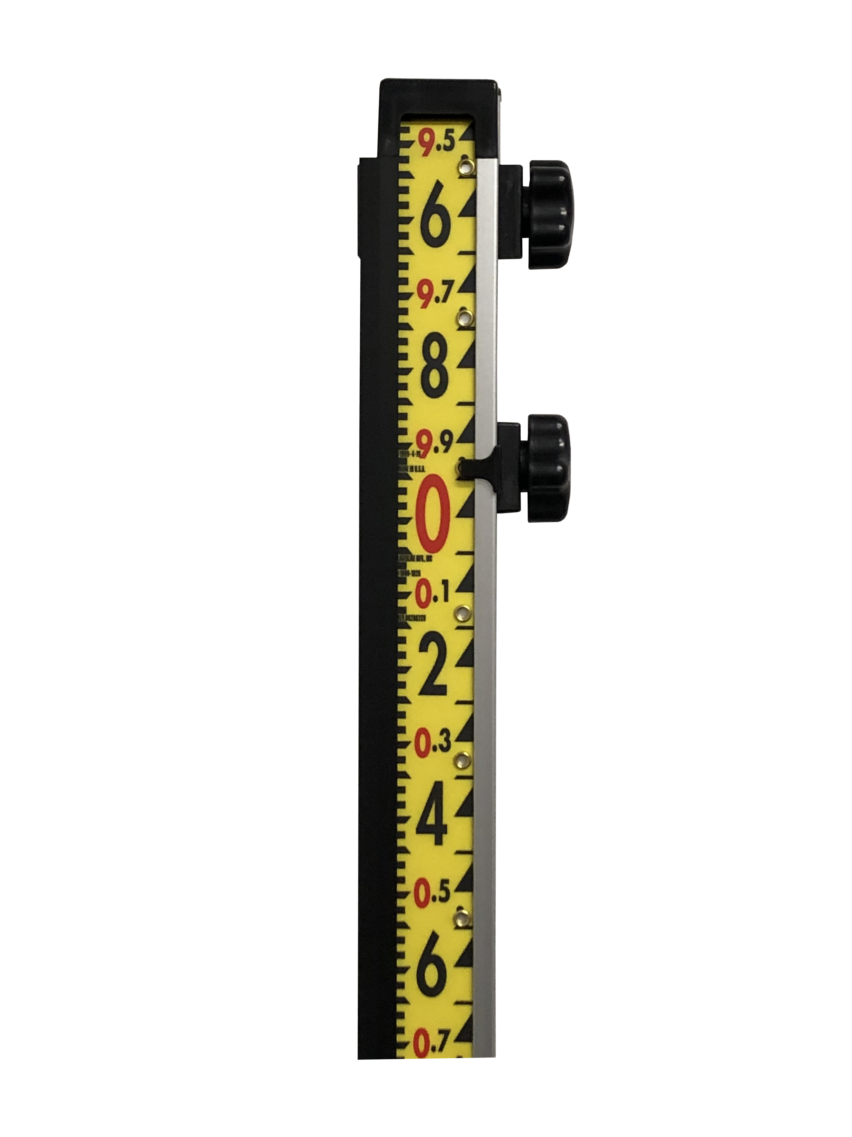 LaserLine GR1000T 10' Direct Elevation Reading Rod in Tenths