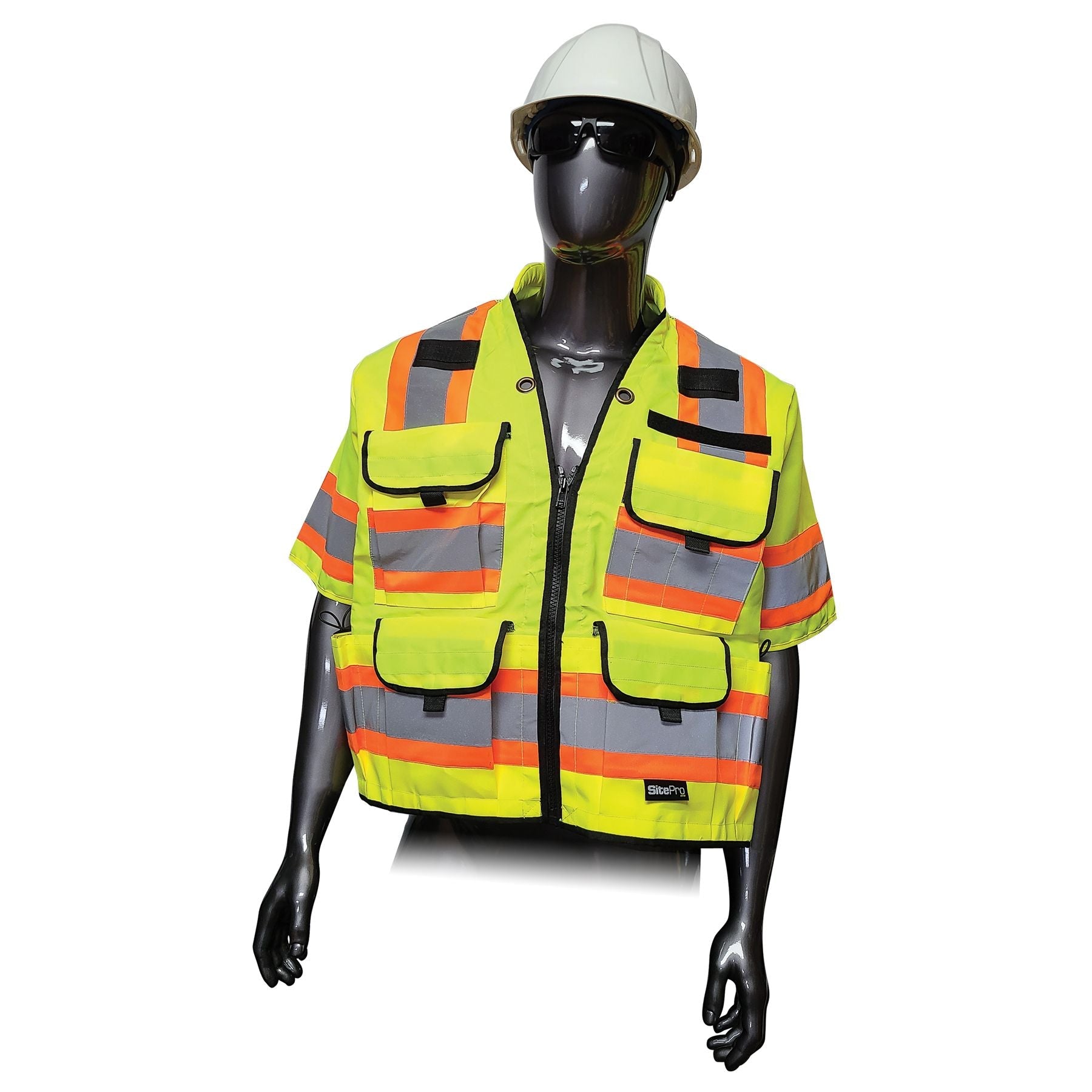 SitePro 23-770-FL-M Class 3 Premium Surveyor, FloLime, Medium