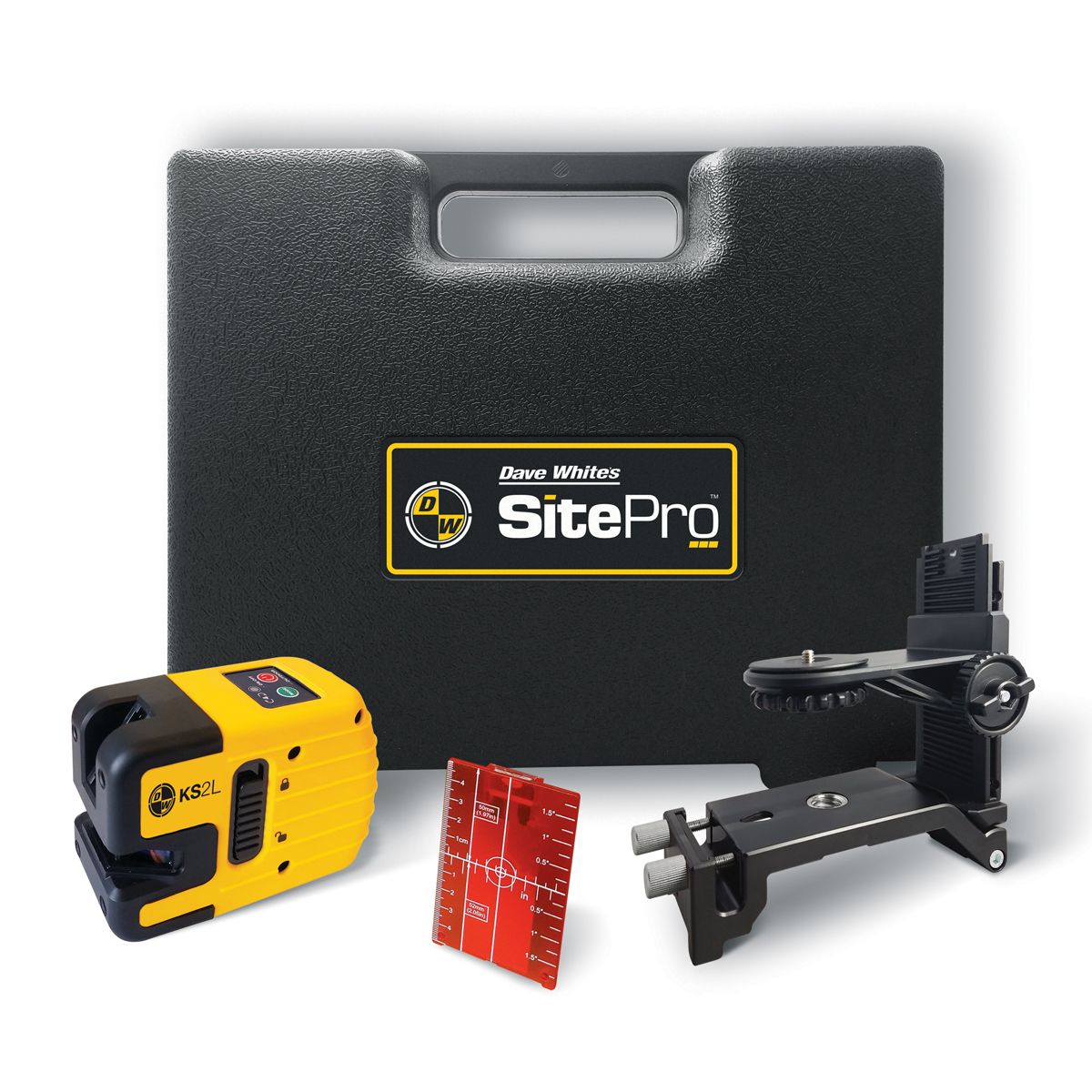 SitePro 28-KS2L Red Beam Cross Line Layout Laser