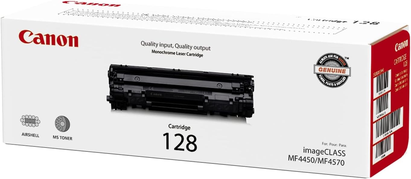 New, Pre-Owned - 128 High Yield Black LaserJet Toner Cartridge, 3500B001