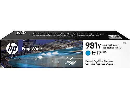 New, Pre-Owned - HP 981Y (L0R13A) Cyan Extra High Yield Ink Cartridge