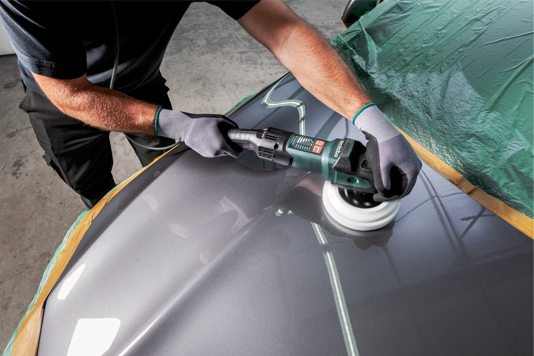 Metabo 615200420 PE 15-20 7" Var Spd Polisher 13.0A