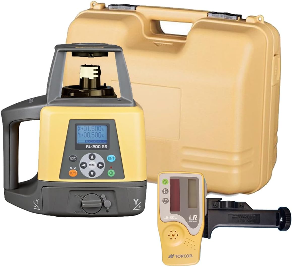 Topcon RL-200 2S Dual Slope Laser w/LS-80x Receiver