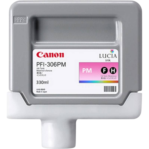 New, Pre-Owned - PFI-306PM Standard-Yield Photo Magenta Ink Cartridge, 6662B001