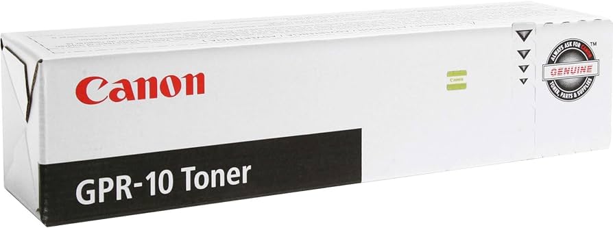 New, Pre-Owned - (GPR-10) Black Toner Cartridge, 7814A003