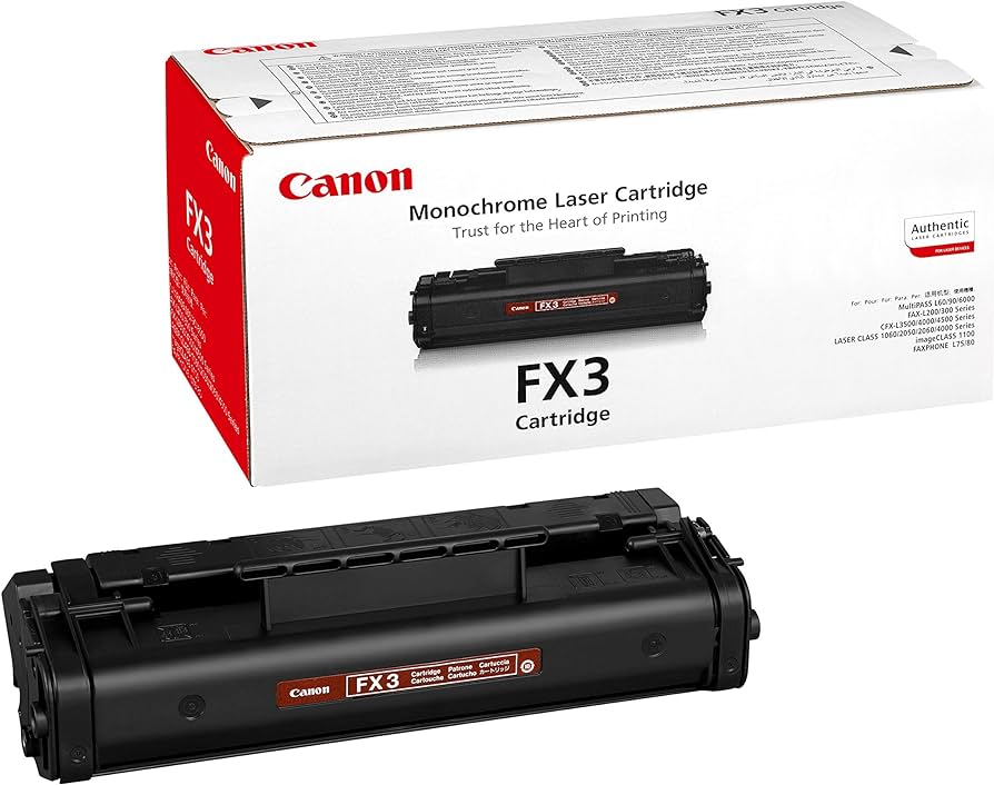 New, Pre-Owned - FX3 New, Pre-Owned - Black Toner Cartridge 1557A002BA