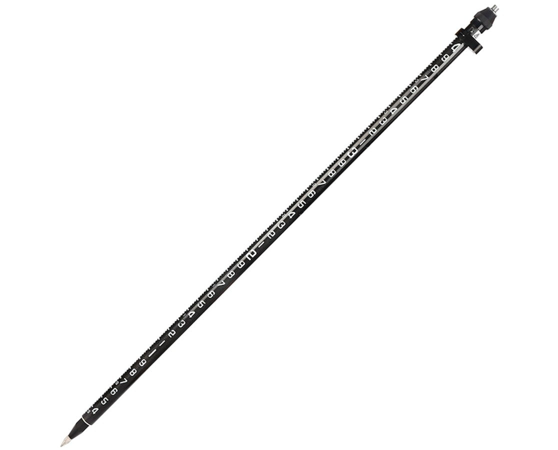 AdirPro 2-meter Carbon Fiber Snap Lock Rover Rod with Outer GT Graduations