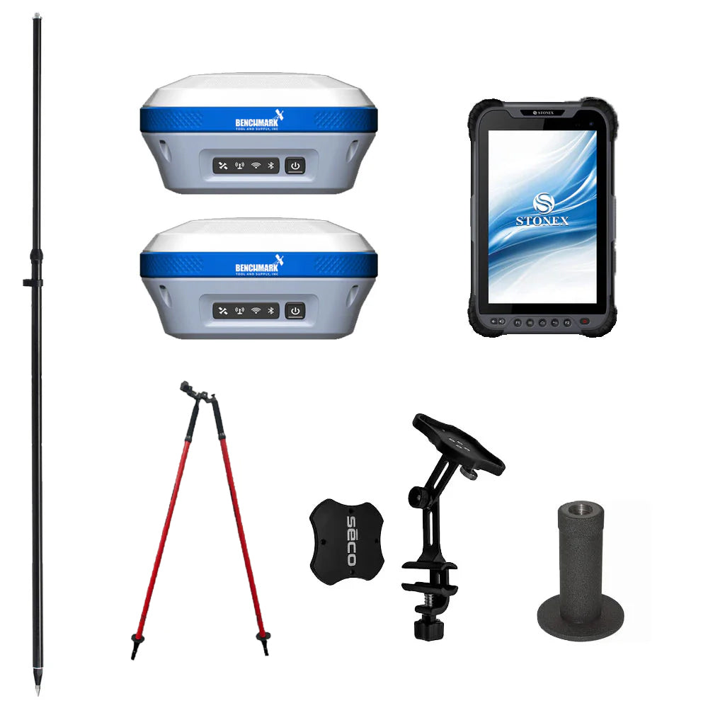 Benchmark BM850 Base and Rover Surveying Package | BM850-BRSV