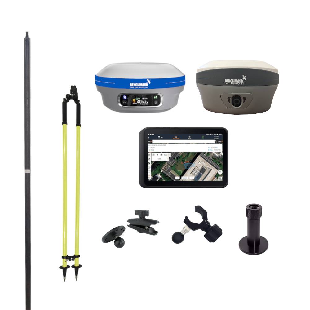 Benchmark Supply i83 and F8 Base & Rover Surveying Package | i83-i89-B
