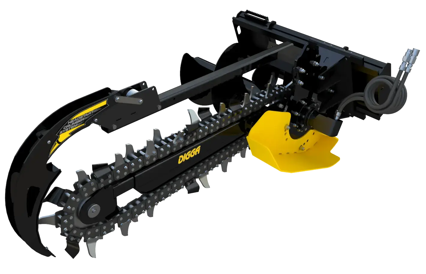Bigfoot 1200 XD Trencher - Standard Flow