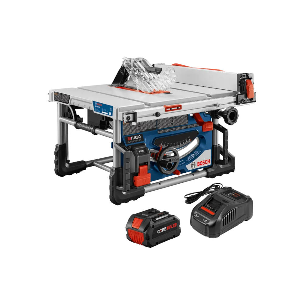 Bosch PROFACTOR™ 18V 8-1/4 In. Portable Table Saw Kit w/CORE18V® 8 Ah Battery | GTS18V-08N14