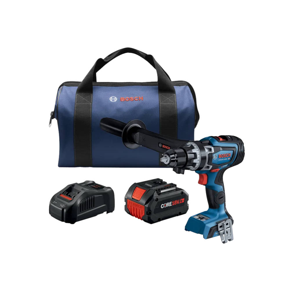 Bosch PROFACTOR™ 18V Connected-Ready 1/2 In Drill/Driver Kit w/CORE18V® Battery | GSR18V-1330CB14