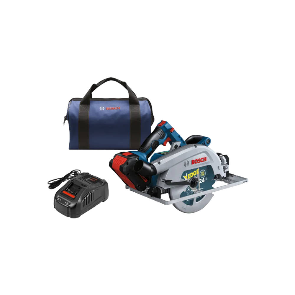 Bosch PROFACTOR™ 18V Connected-Ready 7-1/4 In Circular Saw w/Track Compatibility & CORE18V Battery