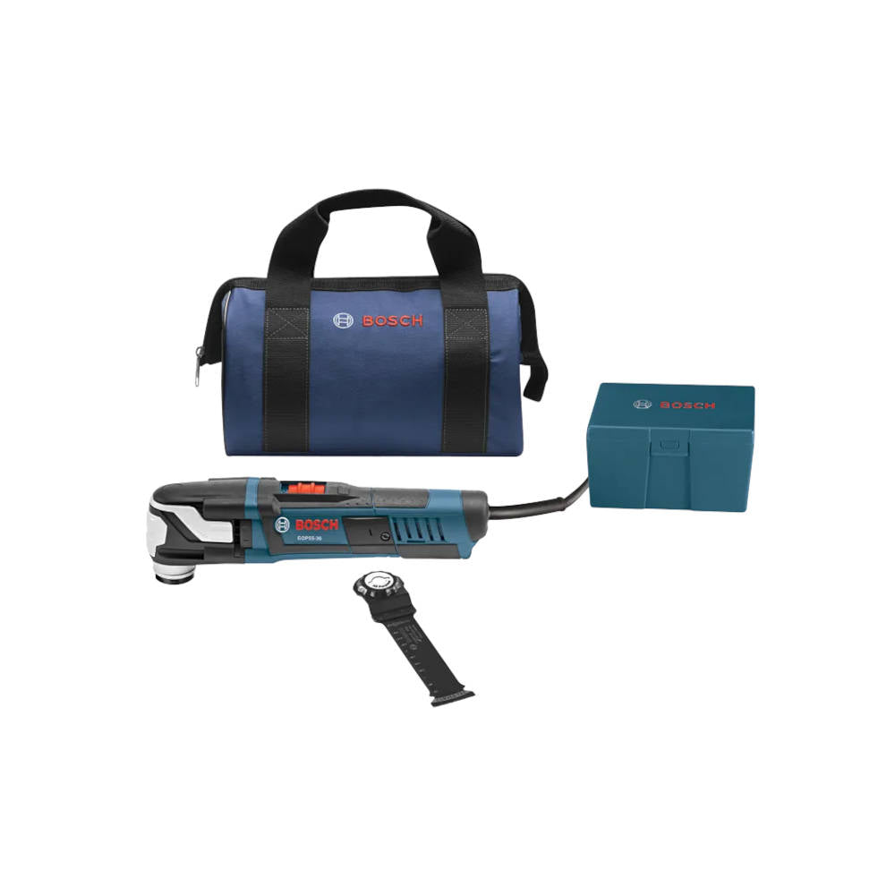Bosch 5.5 amp StarlockMax® Oscillating Multi-Tool Kit | GOP55-36B