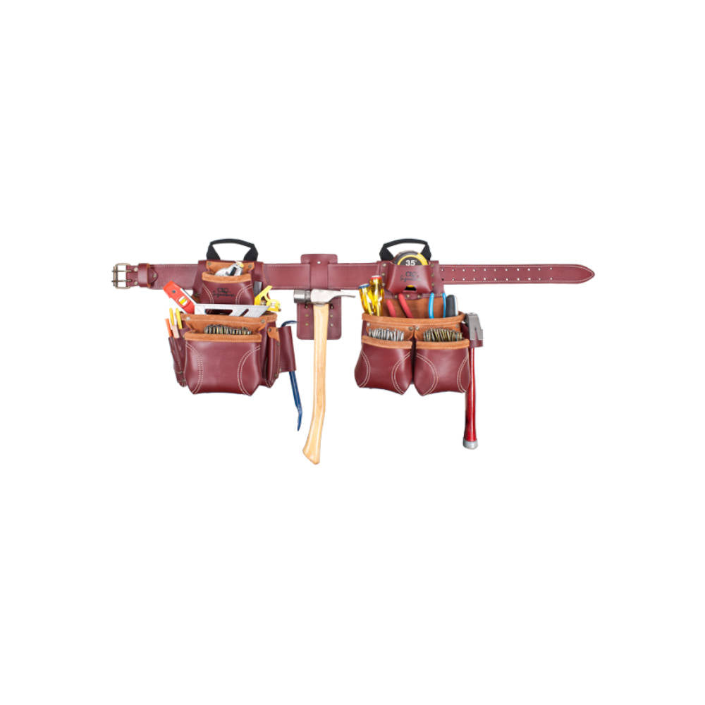 CLC Work Gear 4 Piece Pro Framer's Combo Tool Belt w/18 Pockets