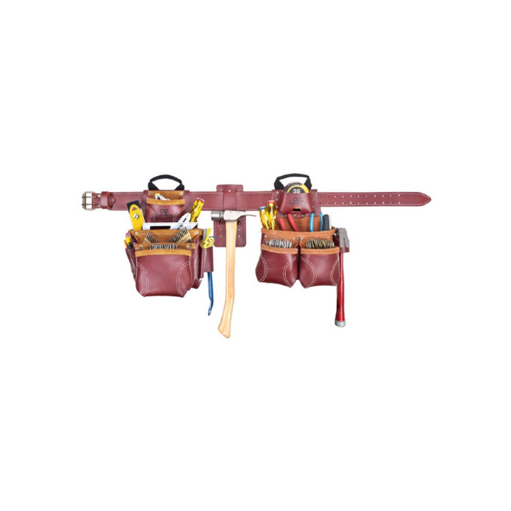 CLC Work Gear 4 Piece Pro Framer's Combo Tool Belt w/19 Pockets