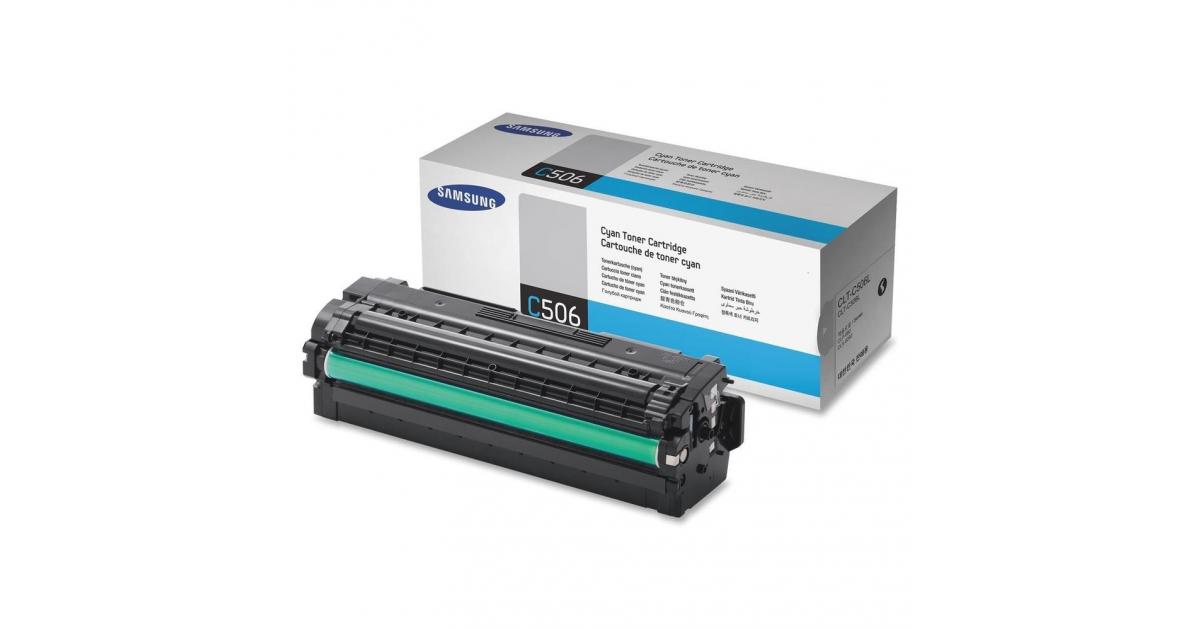 New, Pre-Owned - Samsung C506L High Yield Cyan Toner Cartridge, CLT-C506L