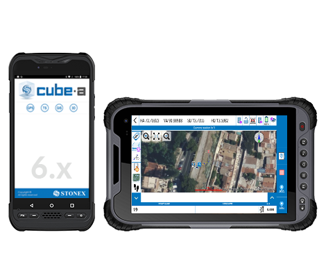 Stonex Cube-a Software TS | GPS on board