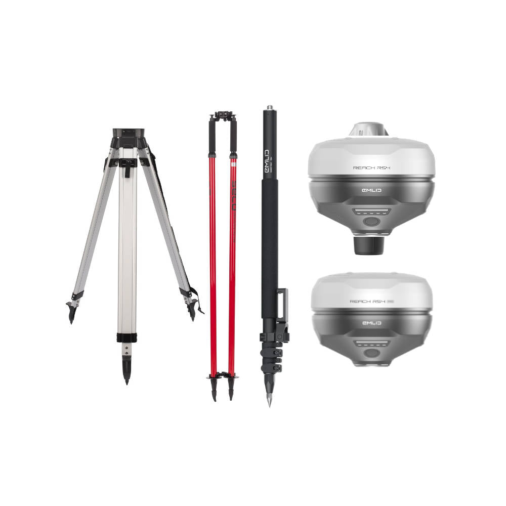 Emlid RS4 Base and RS4 Pro Rover Surveying Package | RS4-RS4P-BRSV
