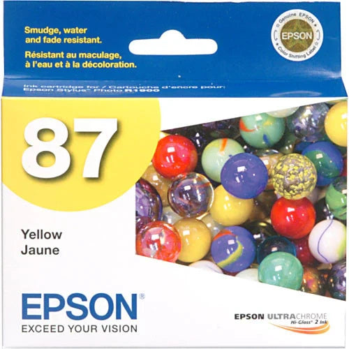 New, Pre-Owned - Epson 87 (T0874) Yellow Ink Cartridge