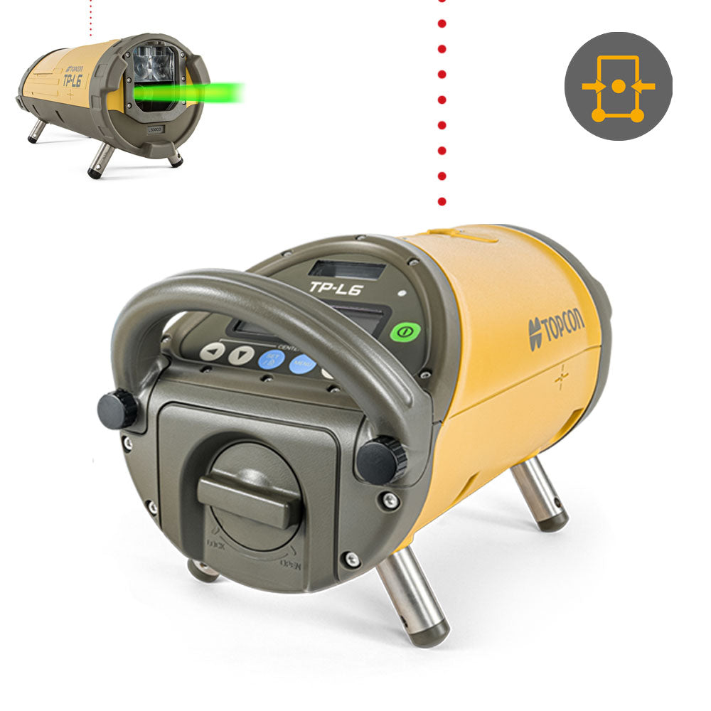 Topcon TP-L6 Pipe Laser For Trenching, Sewers, Tunneling, and Pipe Alignment