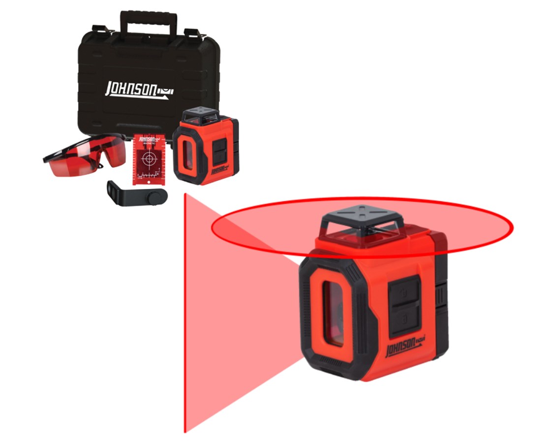 Johnson Levels 360-Degree Self-Leveling Laser w/ Plumb Line
