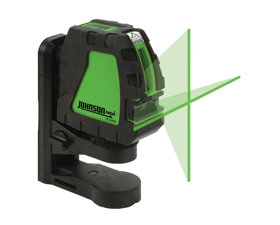 Johnson Levels Green Beam Cross Line Laser Level