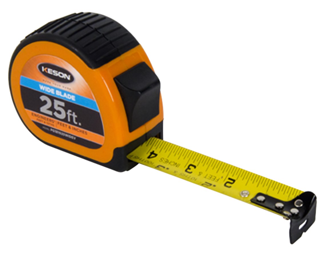 Keson Wide Blade Short Measuring Tape