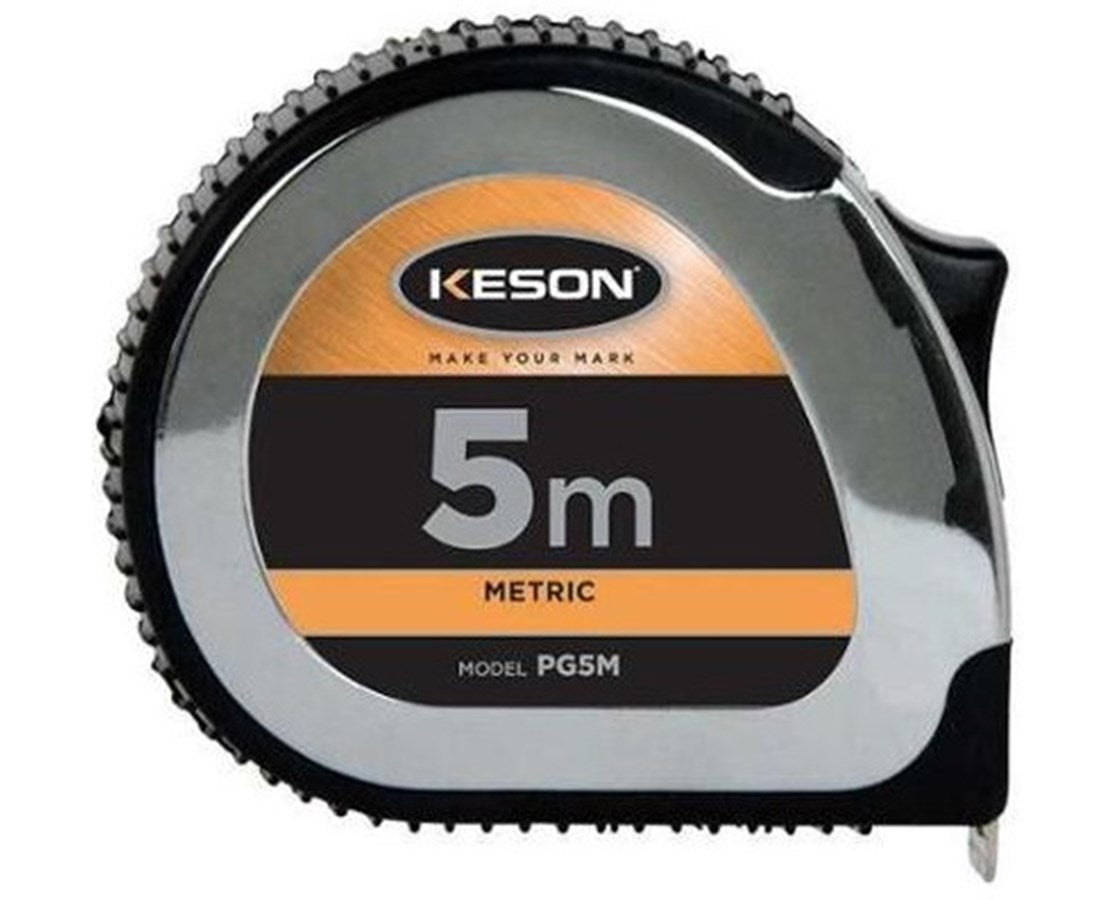 Keson Metric Chrome Short Measuring Tape