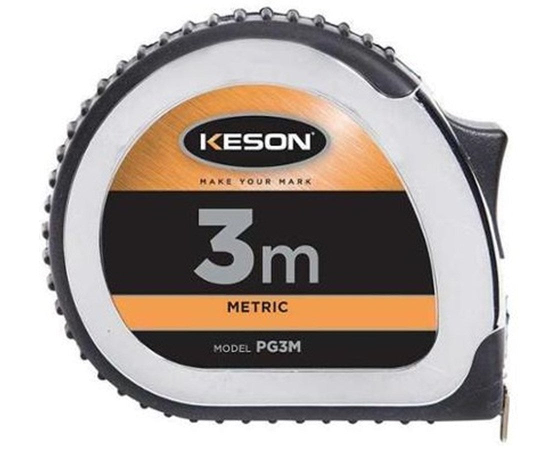 Keson Metric Chrome Short Measuring Tape