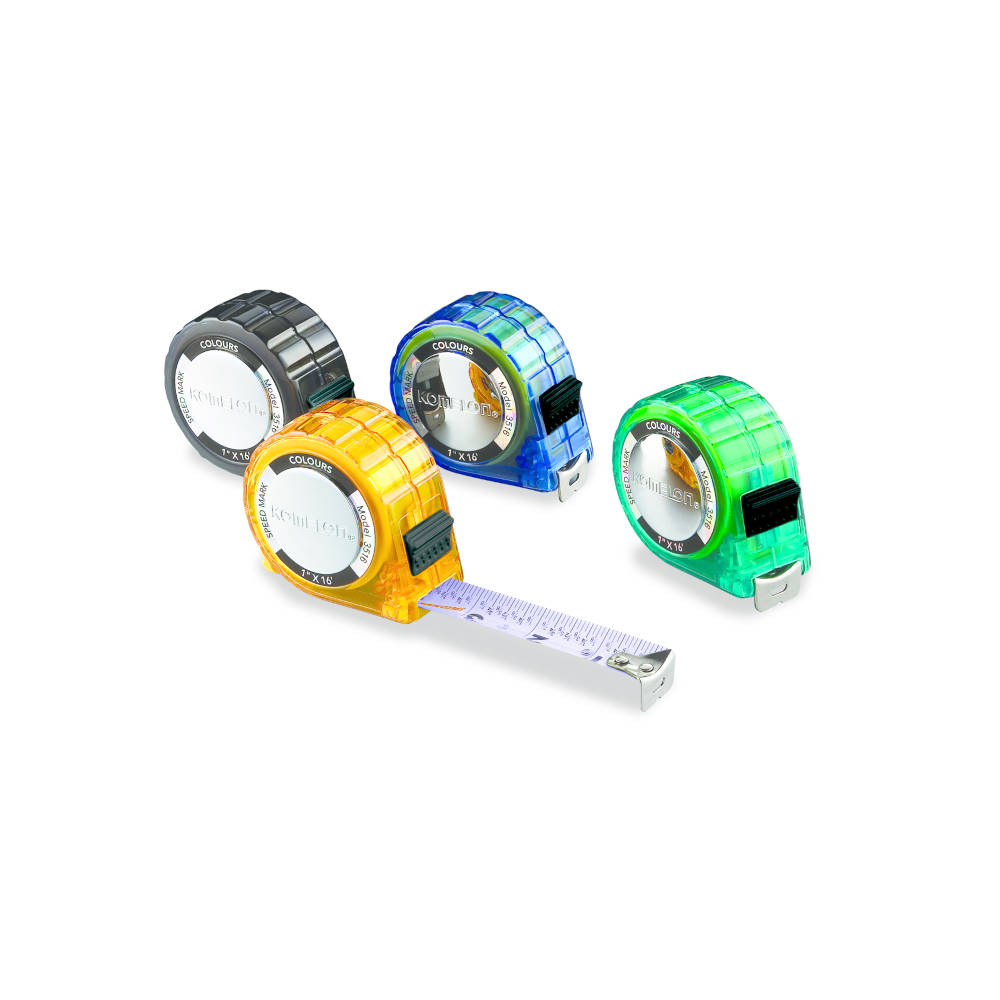 Komelon 16 ft Colours Tape Measure with Fractional Graduations | 3516