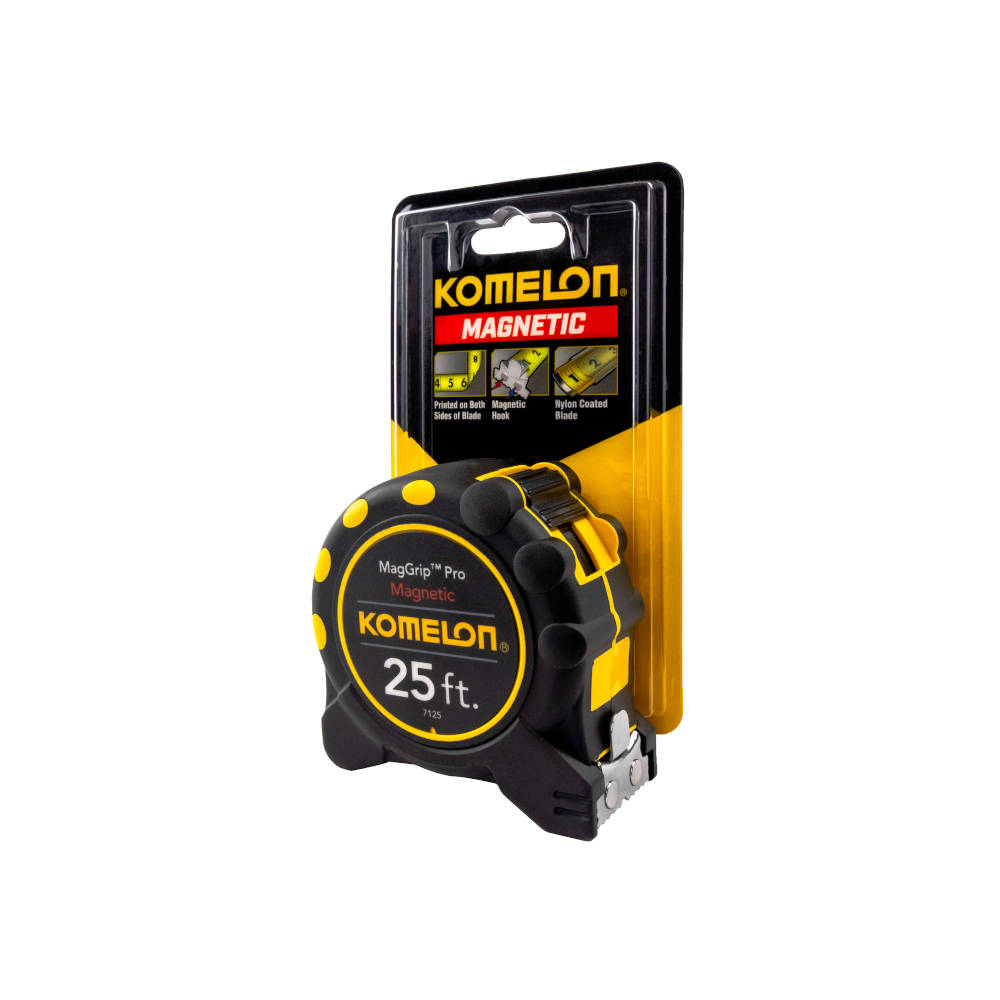 Komelon Magnetic MagGrip Pro Series Tape Measure