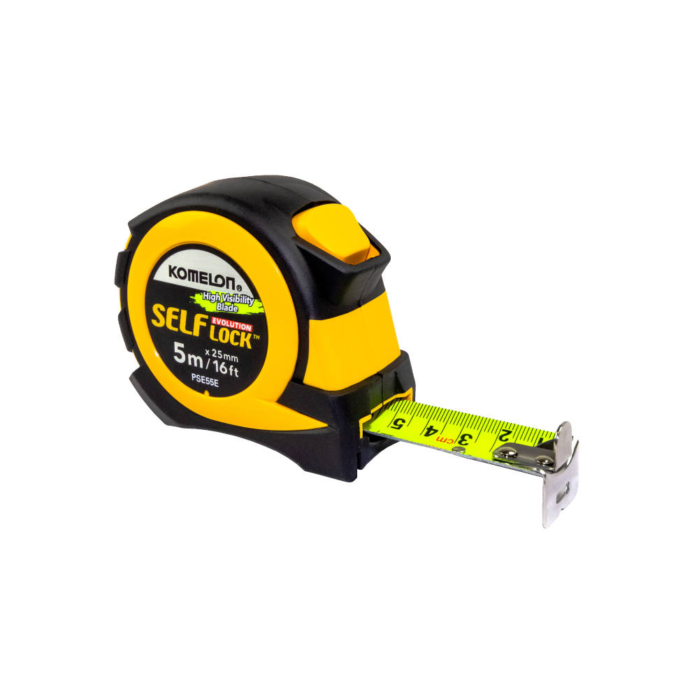 Komelon Self Lock Evolution Series Tape Measure (Inch/Metric)