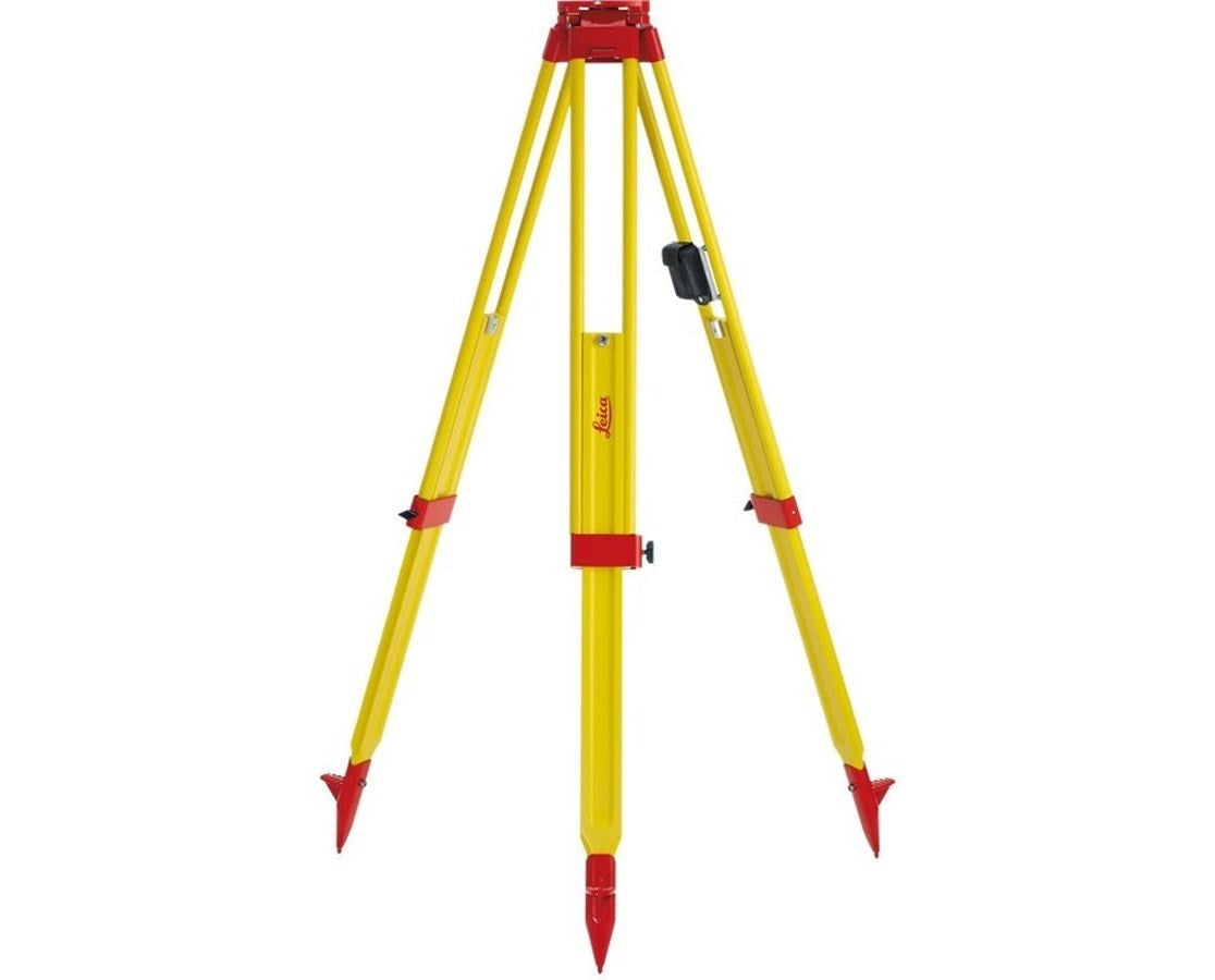 Leica 5000 Series Telescopic Wooden Survey Tripod - GST20 w/ Tool Pouch