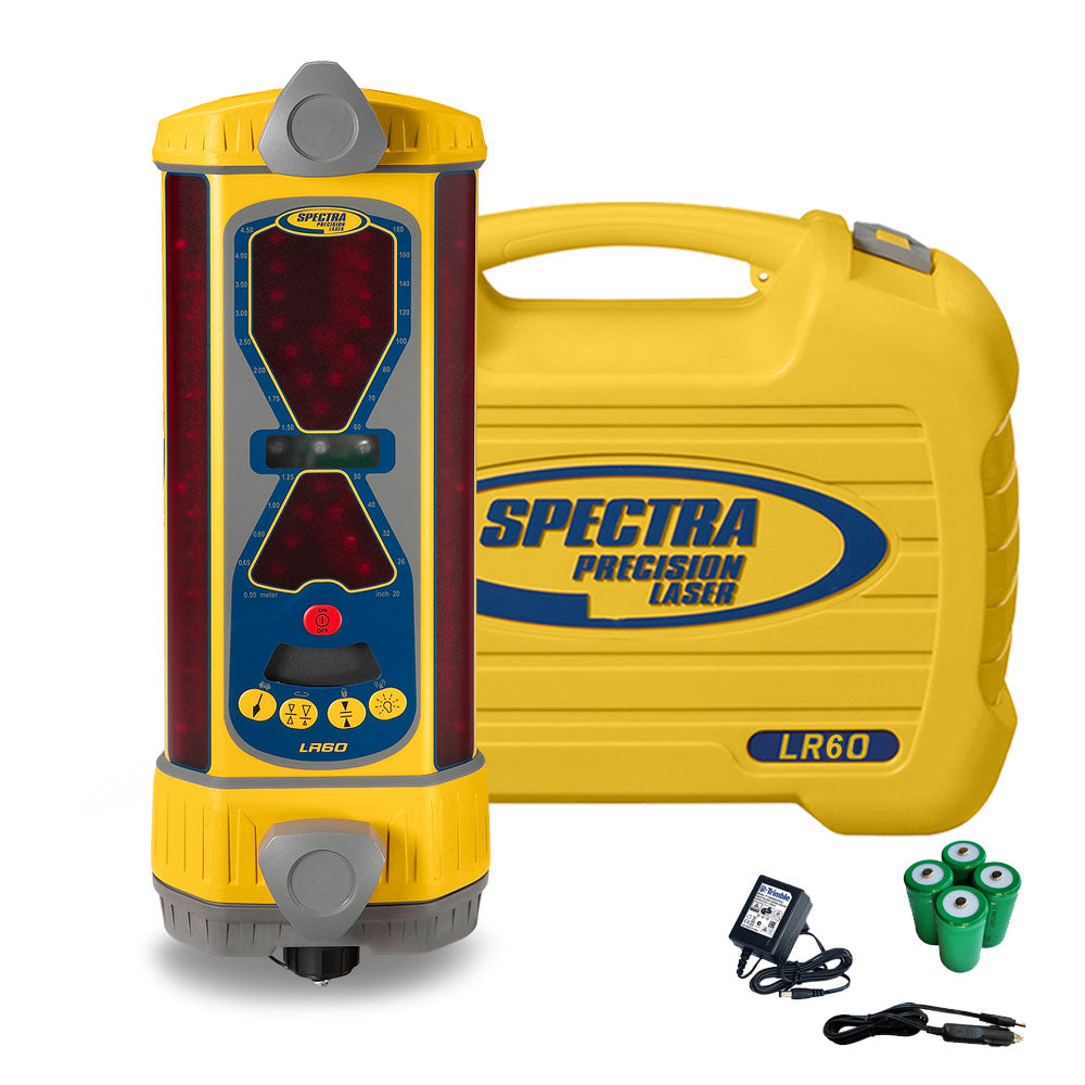 Spectra LR60 Machine Control Receiver For Dozers, Excavators, Scrapers, and Skid Steers