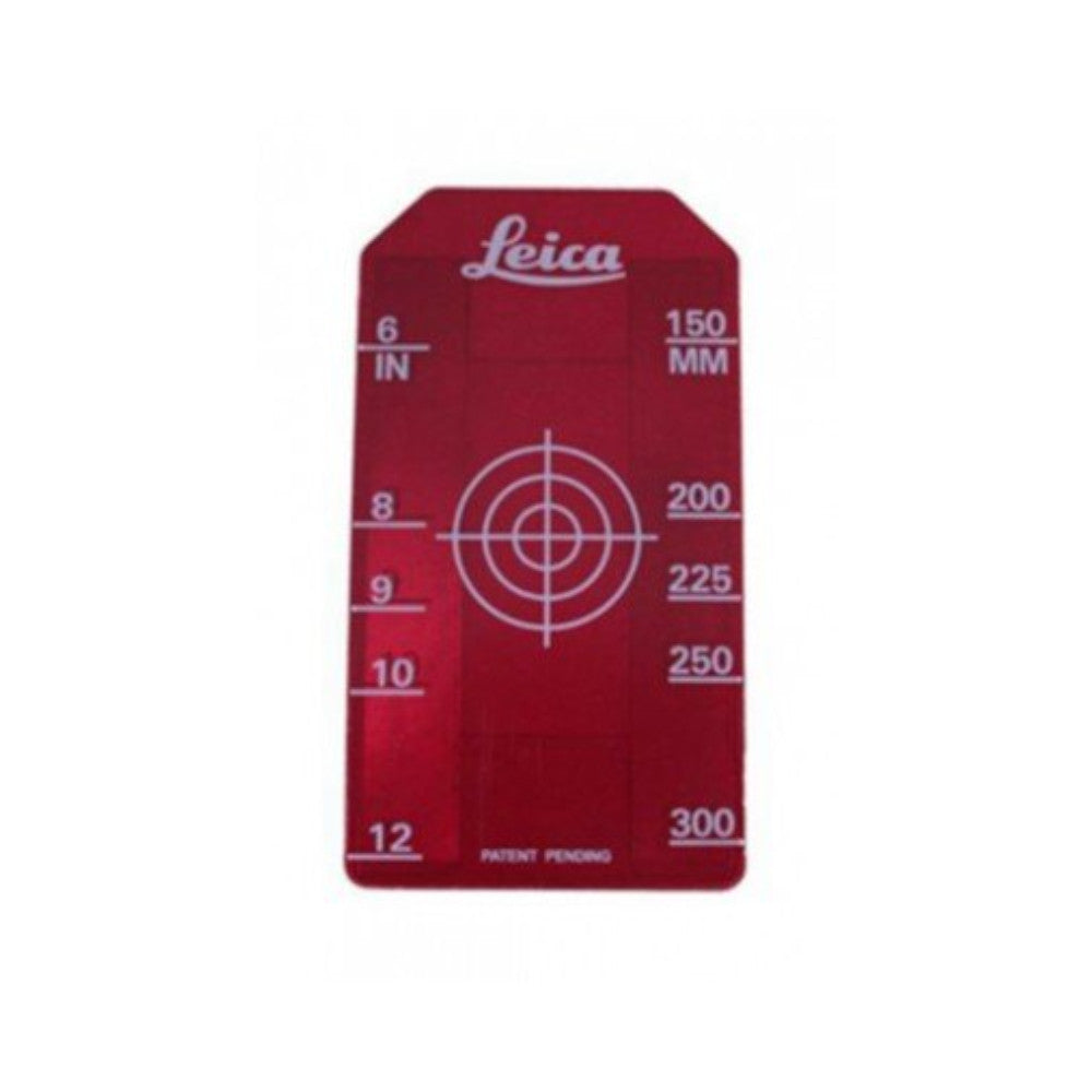 Leica Red Target Insert for Piper Red Beam Pipe Lasers
