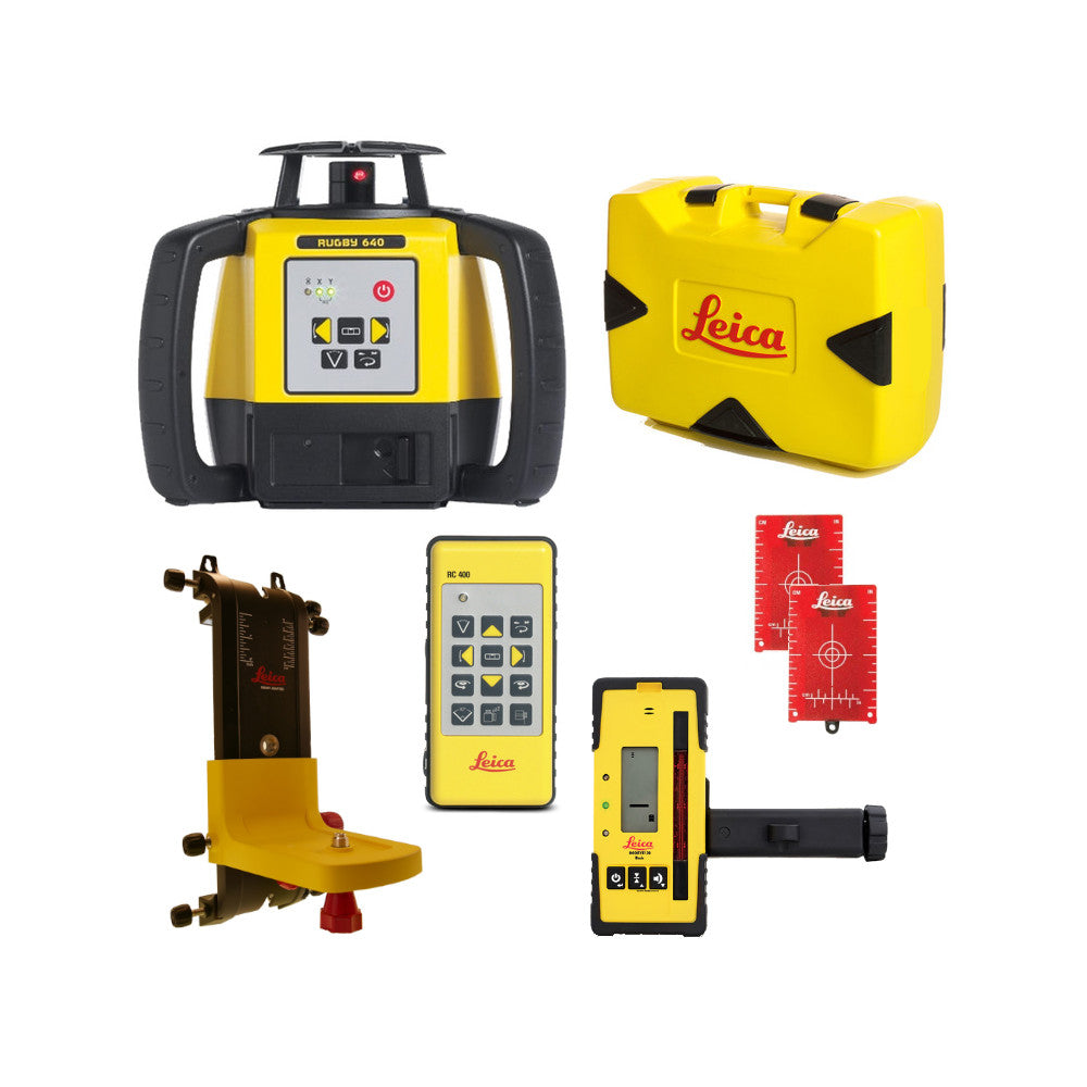 Leica Rugby 640 Rotary Laser Interior Package