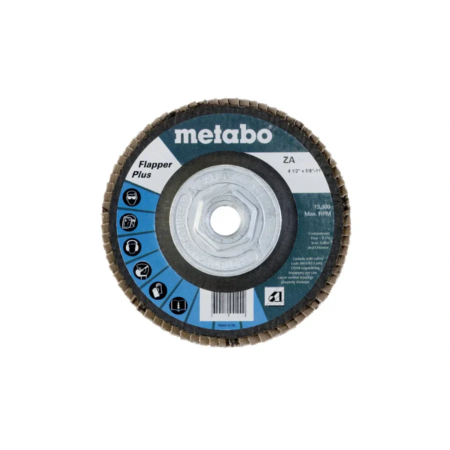 Metabo 629409000 4 1/2" FLAPPER PLUS 40 5/8-11 T29 FIBERGLASS