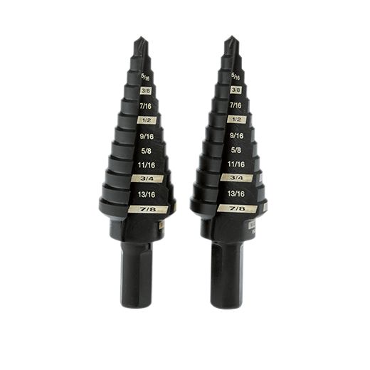 Milwaukee 48-89-9234 Step Drill Bit Set #4 3/16" - 7/8" - 2PC