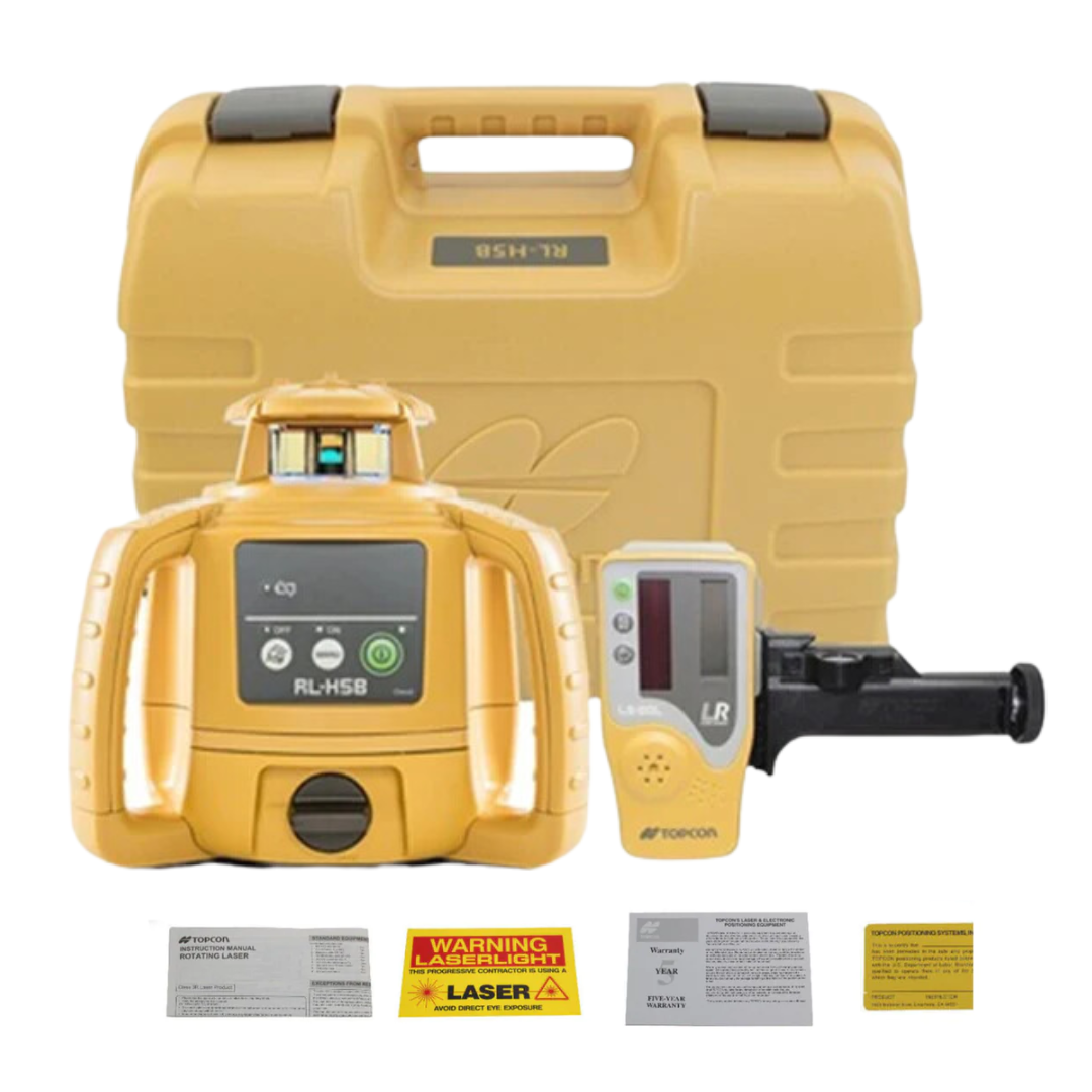 Topcon 1021200-73 RL-H5B W/LS-80X Sensor with Alkaline Battery