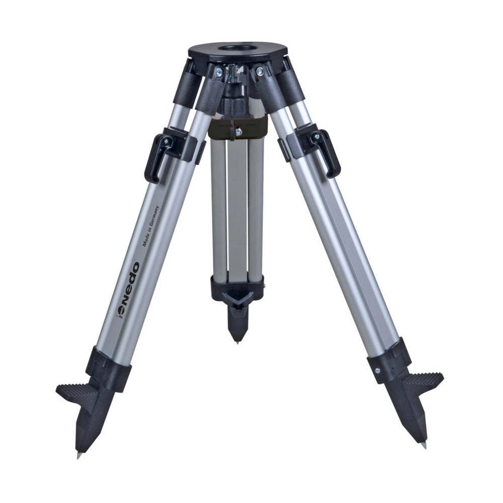 Nedo Short Medium-Duty Aluminum Survey Tripod w/Quick Clamp & Retract-and-Go Lock | 200631