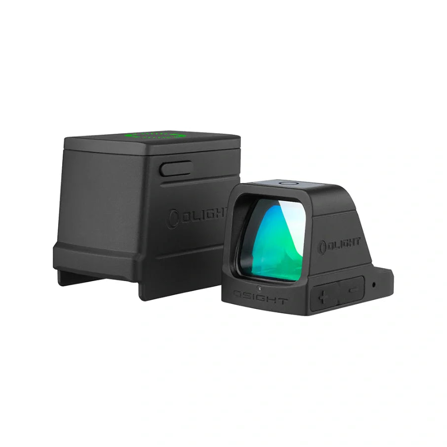 OLIGHT OSIGHTGN Osight 3 MOA with Magnetic Charging Cover - Green 3 MOA Dot - Black