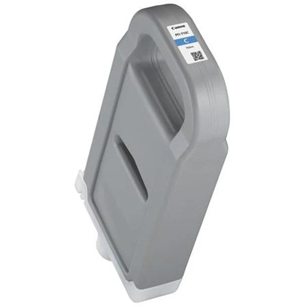 New, Pre-Owned - Canon PFI-710C Standard Yield Cyan Ink Cartridge, ‎2355C001AA