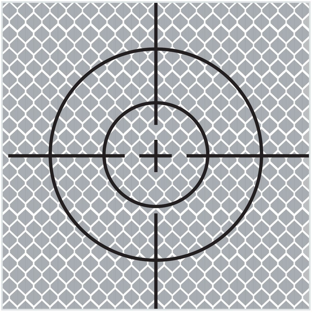 SitePro 03-RT90MM 90mm Reflective Retro Target, Stick-ons (10 Pack)
