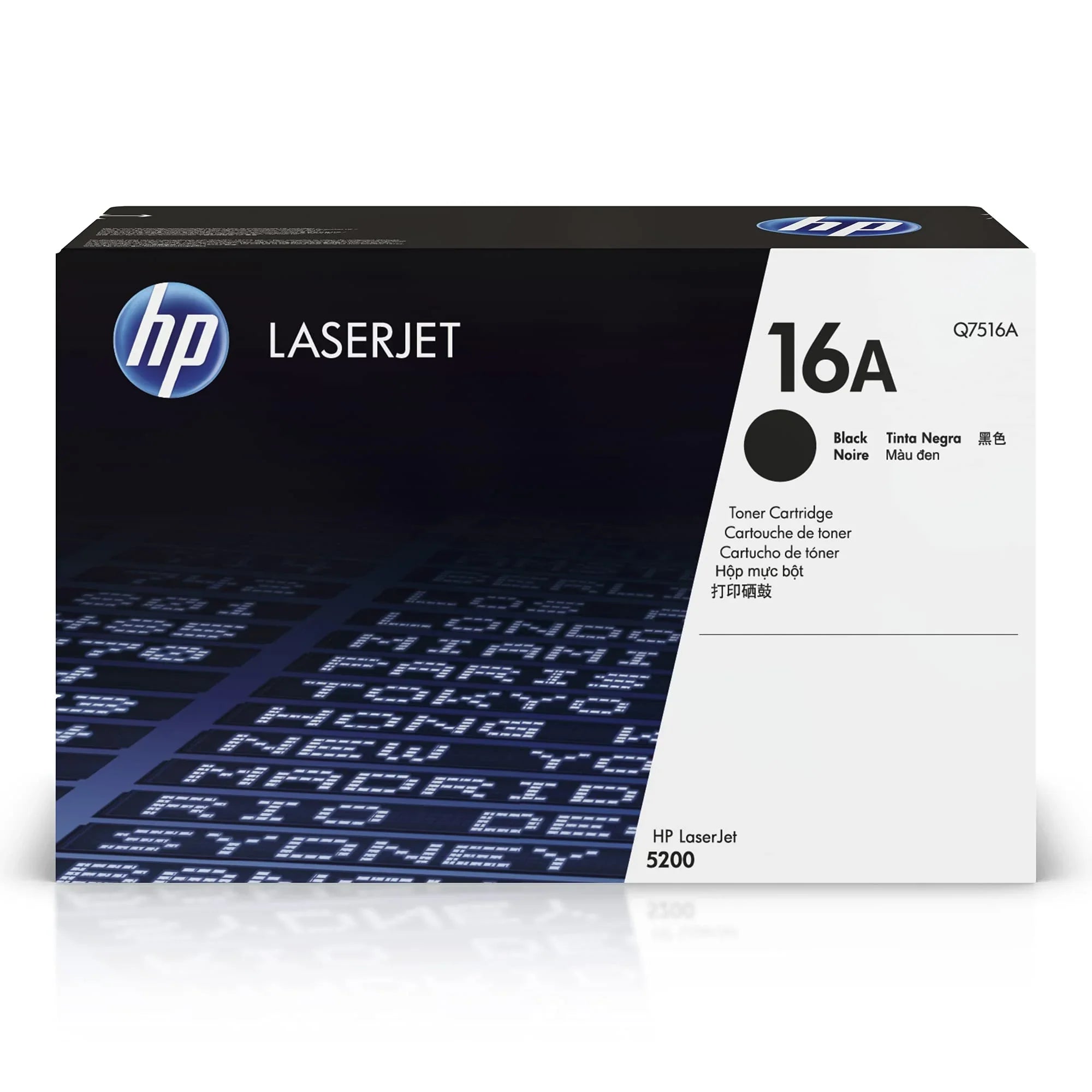 New, Pre-Owned - HP 16A Standard-Yield Black Laser Toner Cartridge, Q7516A