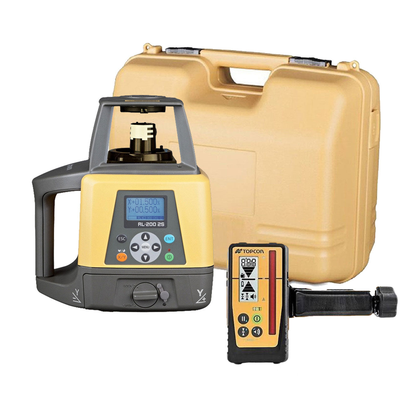 Topcon RL-200 2S Dual Slope Laser w/ Receiver